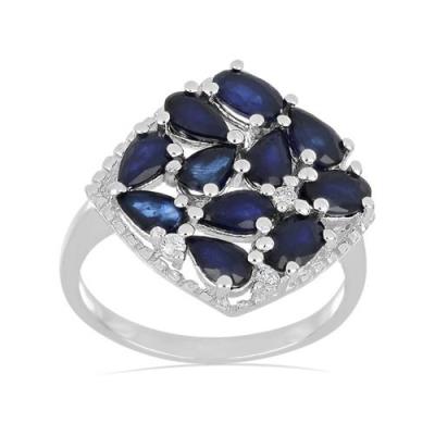 BUY STERLING SILVER NATURAL GLASS FILLED RUBY GEMSTONE RING